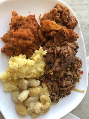 Buffet items  at 108 in Ljubljana