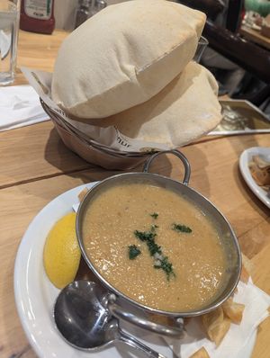 Lentil Soup at Paramount Fine Foods  in Toronto