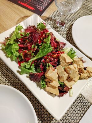 Complimentary Salad at Dao Fu in San Diego