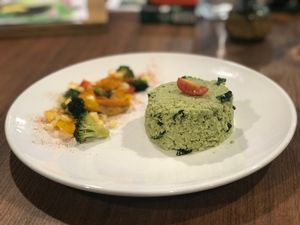 very good :-) !  at GreenWoods Raw Cafe in Kowloon