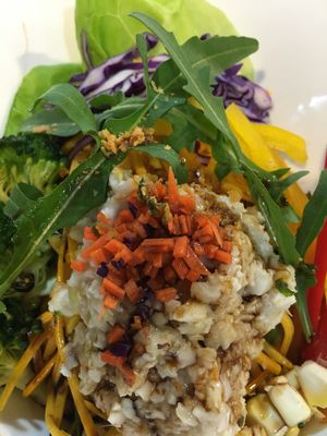 Zucchini Noodle Pasta at GreenWoods Raw Cafe in Kowloon