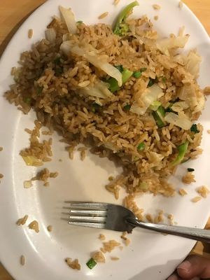 Chaufa de verduras y champiñones at Chifa Nanhua - 南华酒家 in Puno