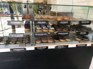 So many options at Donut Friend - Highland Park in Los Angeles