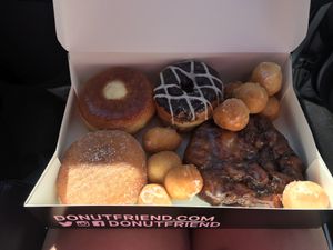 Vegan donuts!!! at Donut Friend - Highland Park in Los Angeles