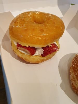 Strawberry Lab at Donut Friend - Highland Park in Los Angeles
