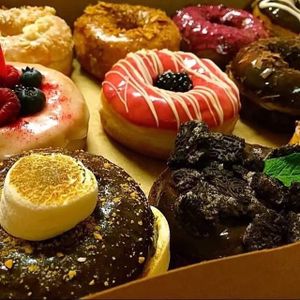 awesome vegan donuts at Donut Friend - Highland Park in Los Angeles