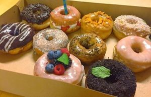 decadent donuts  at Donut Friend - Highland Park in Los Angeles