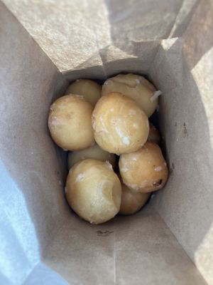 Bag o' donut holes  at Donut Friend - Highland Park in Los Angeles