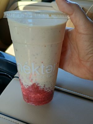 PB&J smoothie at Nekter Juice Bar - Chandler Fashion Center in Chandler