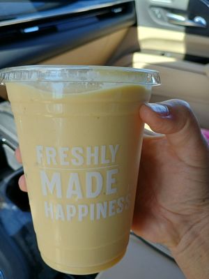 Mango and Pineapple Smoothie at Nekter Juice Bar - Chandler Fashion Center in Chandler