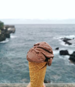 Helado vegano de Ferrero Rocher at Berry's - Santelmo  in Tenerife