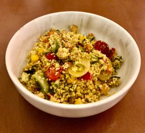 Moroccan cous cous at The Locale in Dubai