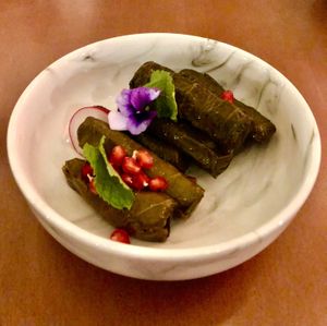 Vine leaves  at The Locale in Dubai