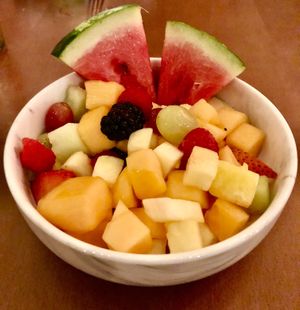 Fruit salad at The Locale in Dubai