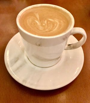 Soya cappuccino  at The Locale in Dubai