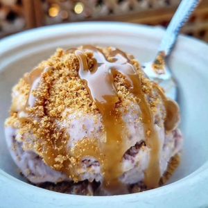 Blackberry Crumble Ice Cream Sandwich at Elysium Treats in Corvallis