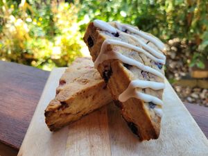 Scones at Elysium Treats in Corvallis