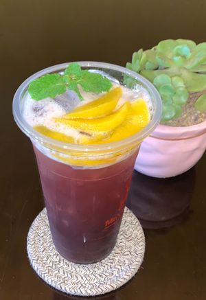 Blueberry Heaven~Fusion Tea at Alaha Coffee & Fusion Vegetarian Cuisine in Hoi An