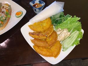 Fusion Sunrise Ban Xeo at Alaha Coffee & Fusion Vegetarian Cuisine in Hoi An