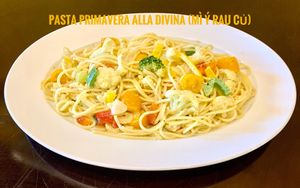 Pasta Primavera alla Divina at Alaha Coffee & Fusion Vegetarian Cuisine in Hoi An