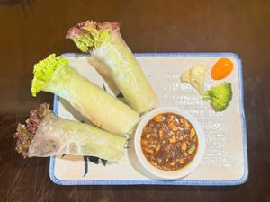 Hoi An Summer Rolls at Alaha Coffee & Fusion Vegetarian Cuisine in Hoi An