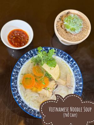 Phở at Alaha Coffee & Fusion Vegetarian Cuisine in Hoi An