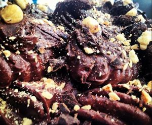 Vegan rocher gelato at Gelato Blue in Newtown