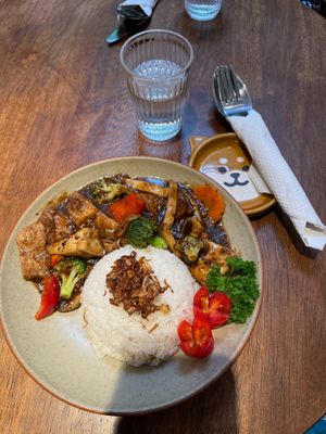 Black Pepper Tofu RM18 at S.pace Cafe - 空間 in Kuala Lumpur