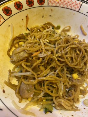 fideos con heura!   at Buga Ramen in Leon