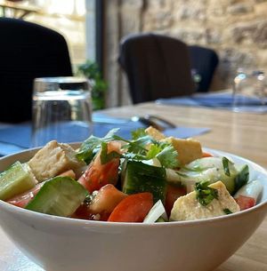 Vegan salade at Spice Lounge in Saint-etienne