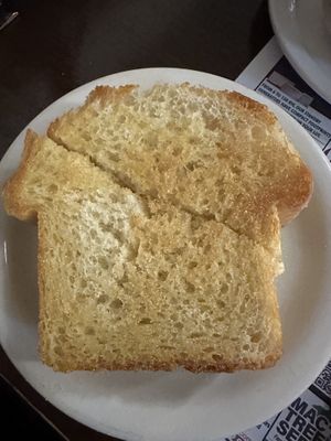 Vegan garlic bread.   at Old Hamlin Restaurant in Ludington