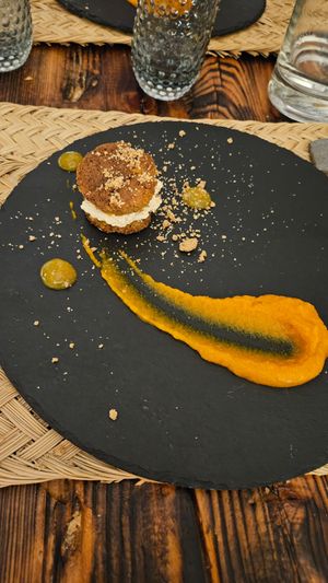 Carrot cake at Restaurante Gastronómico Somiar in Valderrobres