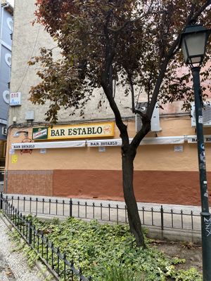 You can also sit outside.  at Bar Establo in Granada