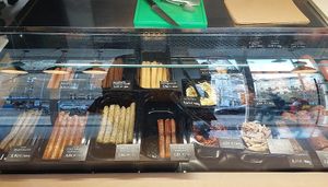 Take-away selection at Die Vegane Fleischerei in Berlin
