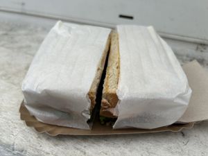 Club sandwich  #Veganuary at Die Vegane Fleischerei in Berlin