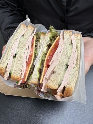 Clubsandwich  at Die Vegane Fleischerei in Berlin