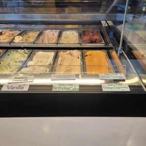 Dairy Free options at JT's Creamery in Holly Springs