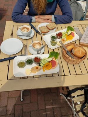 Veganes Frühstück 😍🤩🥳💯😋 at Dorfcafé Worpswede in Worpswede