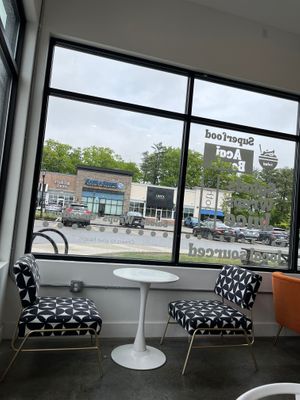 Interior dining area  at Salud in Portsmouth