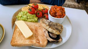 Breakfast at Phoebe's in Skipton