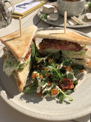 Club Sandwich   at Veganes Gold - The Foodie Place in Stuttgart