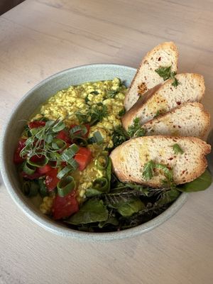 Tofu scrambled 🌱  at Veganes Gold - The Foodie Place in Stuttgart