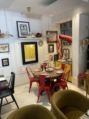 Tables  at Pan y Circo in Sevilla