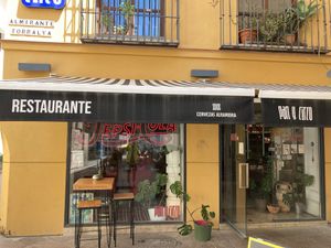 Outside   at Pan y Circo in Sevilla