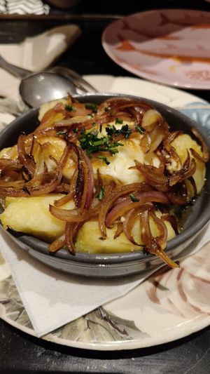 Papas sanluqueñas at Pan y Circo in Sevilla