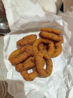 Onion rings at New Dragon in Castlebar