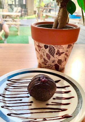 Chocolate orange fudge at Spill the Bean  in Dubai