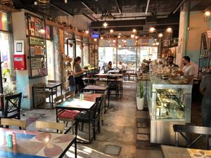 Interior  at Spill the Bean  in Dubai