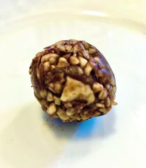 Nut ball at Spill the Bean  in Dubai