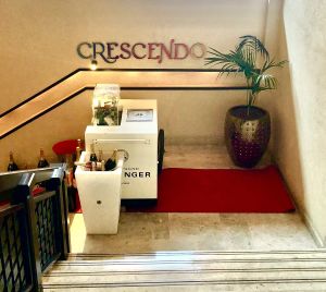 The venue at Crescendo in Dubai